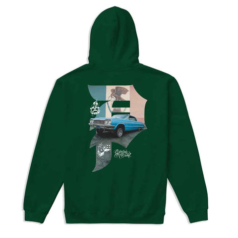 Primitive Dirty P Pride Hoodie - Forest Green