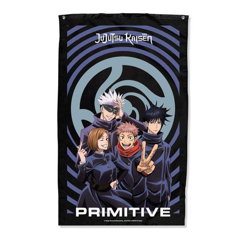 Primitive x Jujutsu Kaisen United Banner - Black