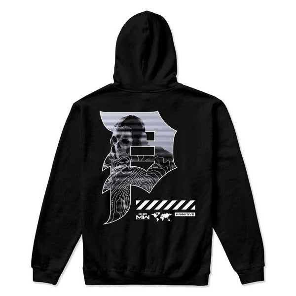 Primitive x COD Mapping Dirty P Hood - Black