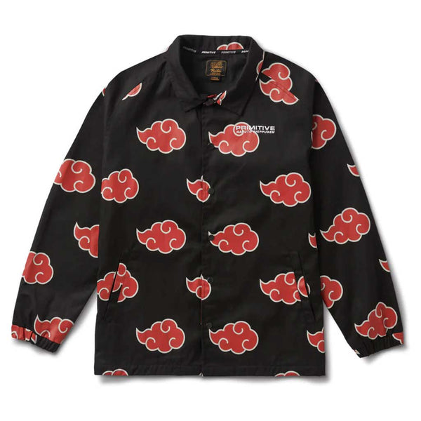 Primitive x Naruto Akatsuki Coach Jacket - Black