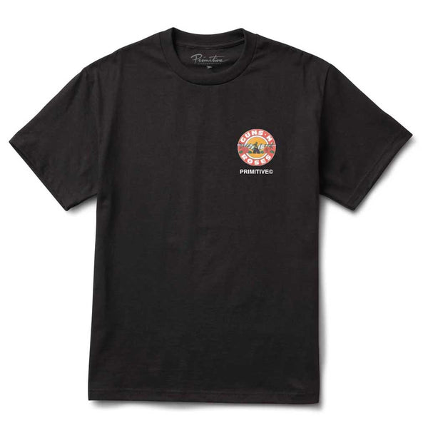 Primitive x Guns N' Roses Next Door Tee - Black | Boarders