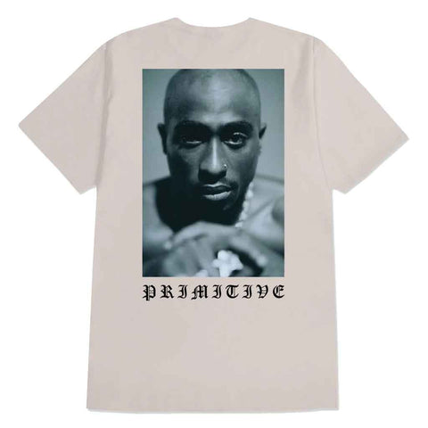 Primitive x Tupac Royalty Tee - Cream BAck