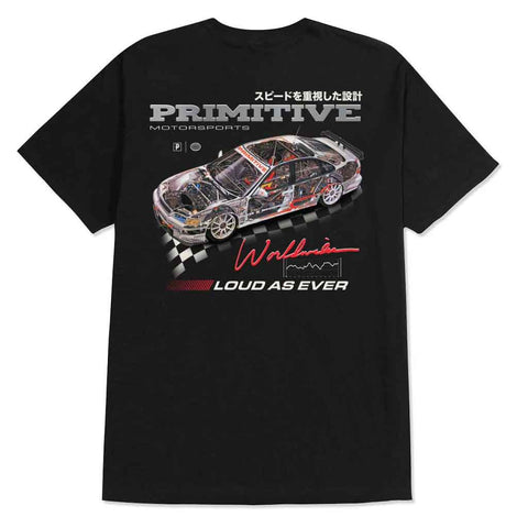 Primitive Velocity S/S Tee - Black Back