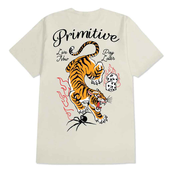 Primitive Youth Big City HW S/S Tee - Cream