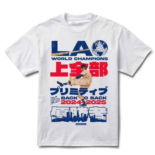 Primitive Last Pitch S/S Tee - White