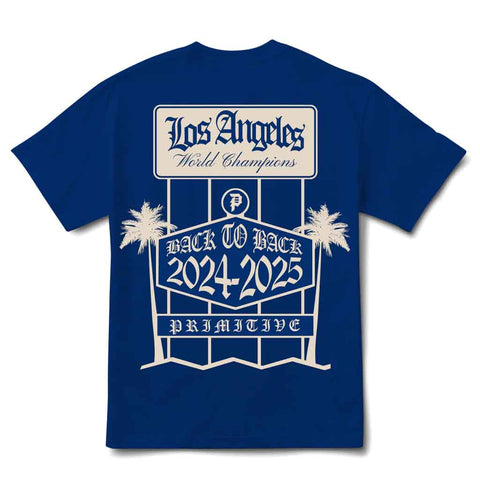 Primitive Score HW S/S Tee - Royal