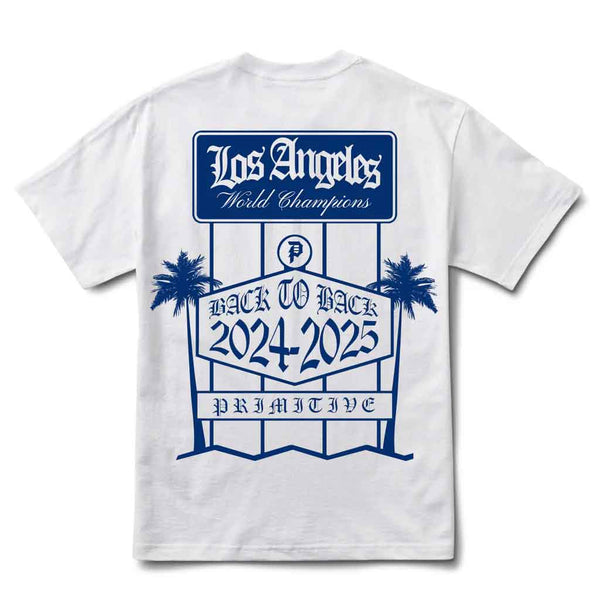 Primitive Score HW S/S Tee - White