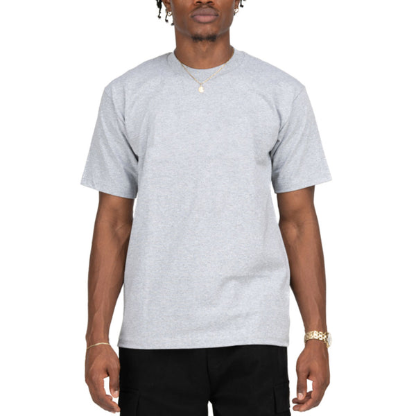 Pro Club Heavyweight S/S Tee - Heather Grey