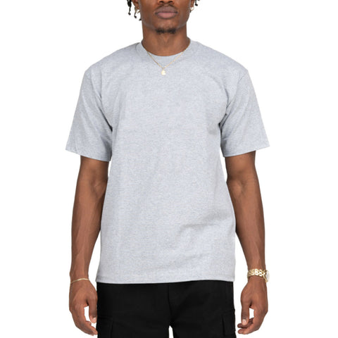 Pro Club Heavyweight S/S Tee - Heather Grey
