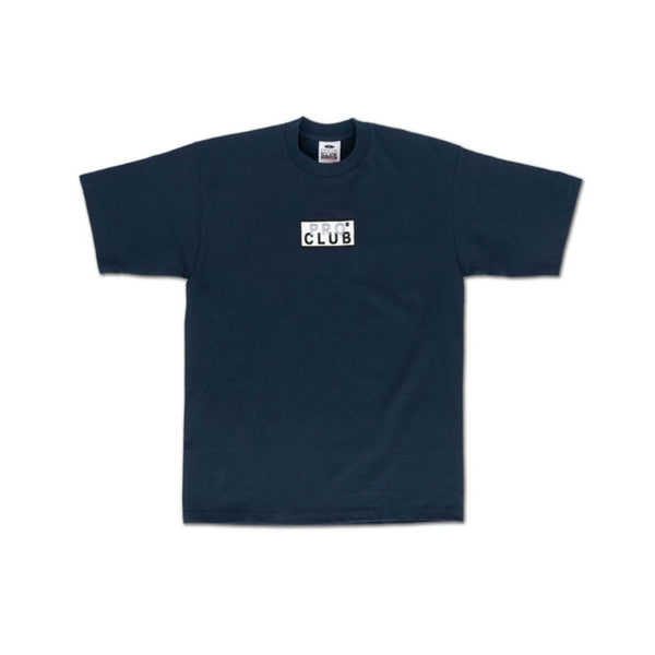 Pro Club Embroidered Heavyweight Box Logo S/S Tee - Navy