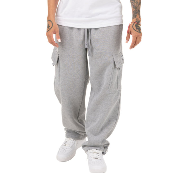 Pro Club Heavy Weight Fleece Cargo Pant - Heather Grey