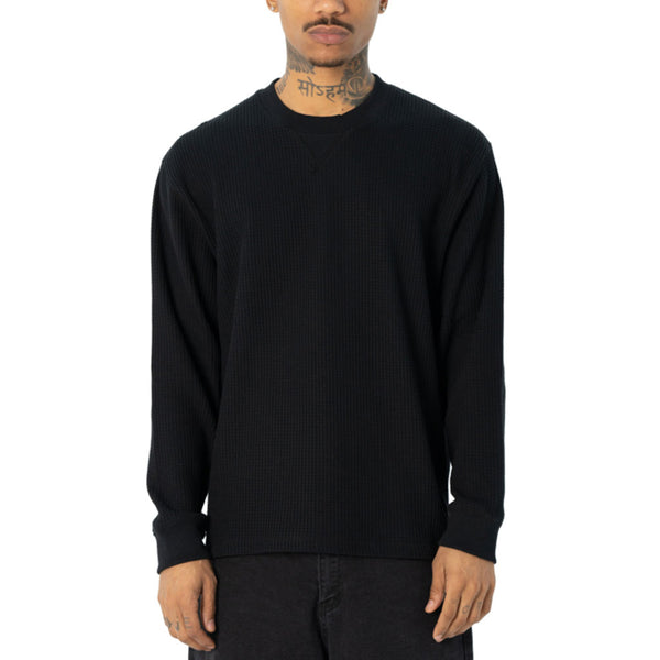 Pro Club Heavy Wide Thermal L/S Tee - Black