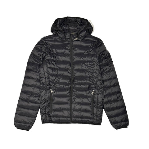 Renegade Hooded Puff Jacket - Black