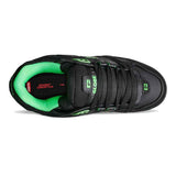 TOP VIEW OF SABRE - BLACK AND GREEN COLOR WAY