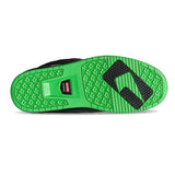 BOTTOM VIEW OF SABRE - BLACK AND GREEN. 