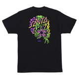 Santa Cruz x Stranger Things Demogorgon Dot S/S Tee - Black