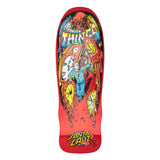 Santa Cruz x Stranger Things Grabke Max Melting Clock 9.75" Deck