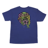 Santa Cruz x Stranger Things Youth Demogorgon Dot S/S Tee - Cobalt