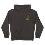 Santa Cruz x Stranger Things Youth Demogorgon Dot P/O Hoodie - Pigment Black Front