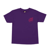 Santa Cruz x Pokemon Youth Fire Type 1 S/S T-shirt - Purple2