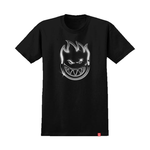 Spitfire Chrome Bighead S/S Tee - Black/Multi