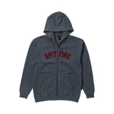 Spitfire Spitball Solid Zip Hoodie - Charcoal