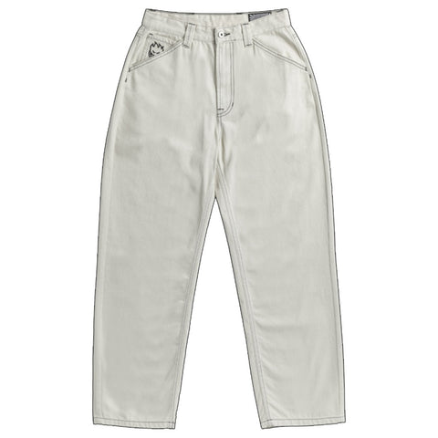 Spitfire Bighead Denim Pant - Natural/Black