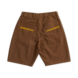 Spitfire Bighead Denim Short - Brown Back