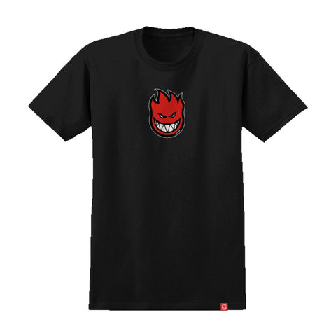 Spitfire Bighead Mid Fill S/S Tee - Black/Red