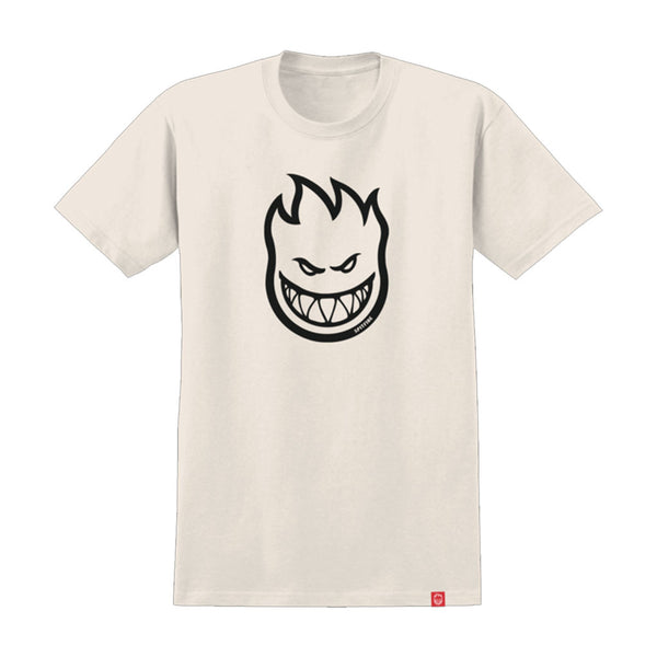 Spitfire Bighead S/S Tee - Cream/Black