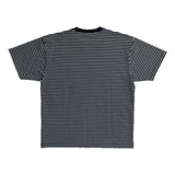Spitfire Eternal Emb Stripe S/S Shirt - Black/White Back