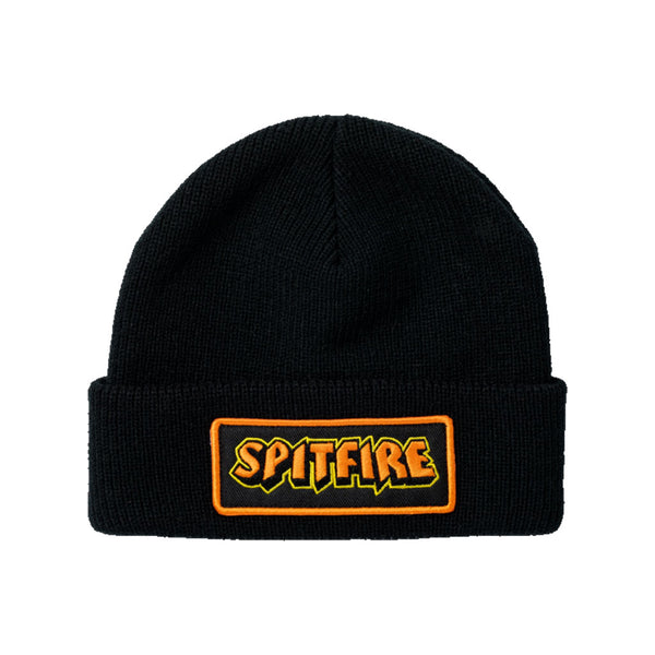 Spitfire Hellfire Cuff Beanie - Black
