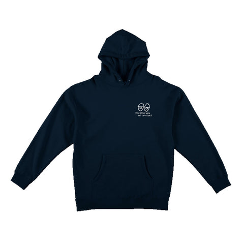 Krooked Two Eyes Emb Hoodie - Navy