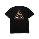Huf x Spitfire Sticker TT S/S Tee - Black Back