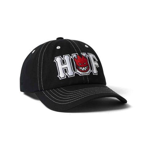 Huf x Spitfire Union Snapback - Black