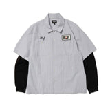 Huf x Spitfire Union Work Shirt - Black/White