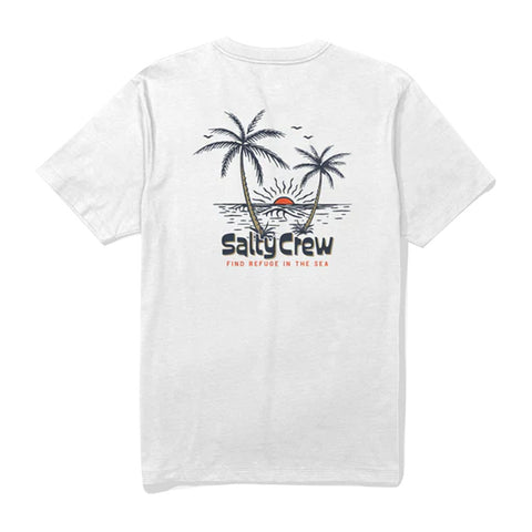 Salty Crew Viewpoint S/S Tee - White