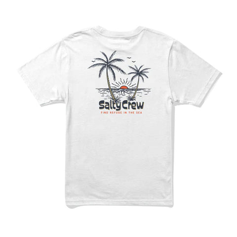 Salty Crew Youth Viewpoint S/S Tee - White