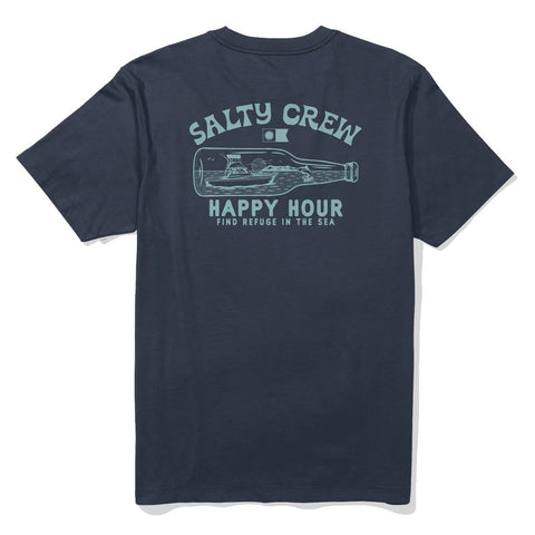 Salty Crew Bottle Rocket S/S Tee - Navy