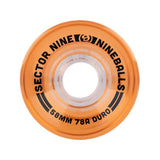Sector 9 58mm 78A Nineball Wheel - Cantaloupe