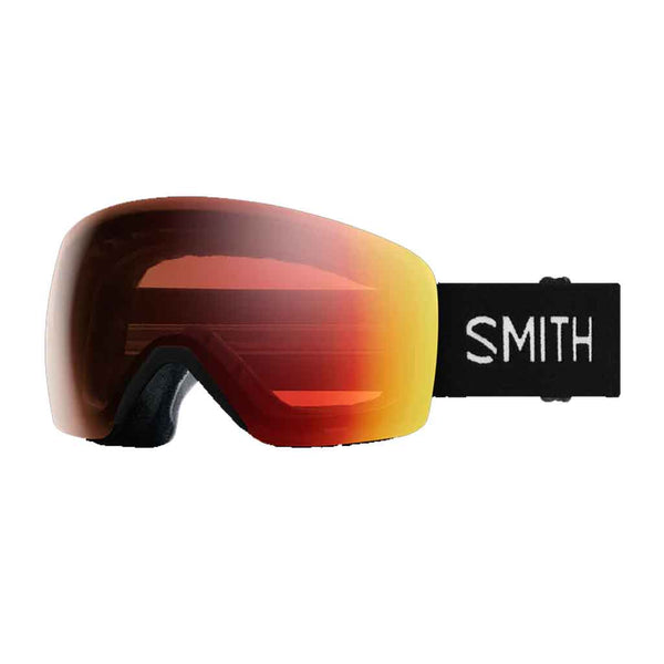 Smith 25/26 Skyline - Black - ChromaPop Pro Photochromic Red Mirror