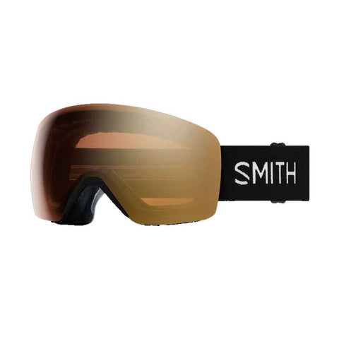 Smith 25/26 Skyline - Black - ChromaPop Pro Photochromic Gold Mirror