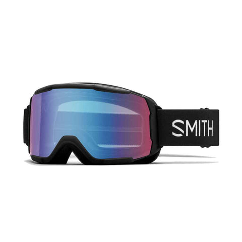 Smith 25/26 Daredevil Goggles - Black + Blue Sensor Miror Lens