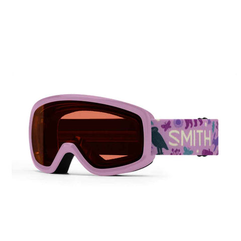 Smith 24/25 Youth Snowday Goggles - Proper Pink Forest Friends + Ignitor Mirror