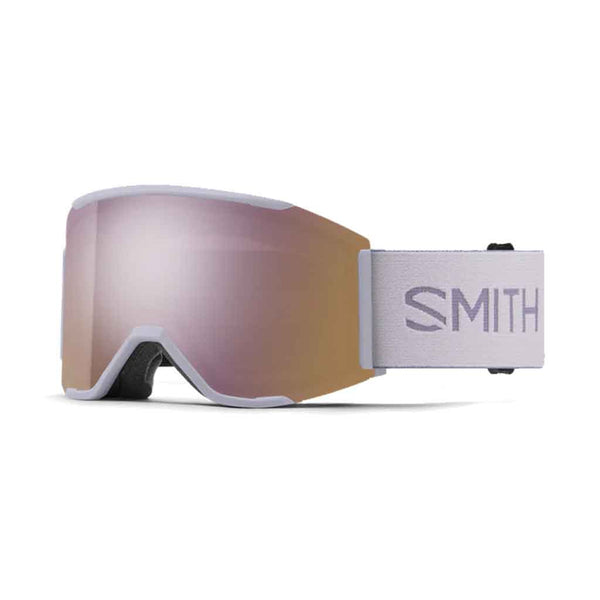 Smith 25/26 Squad Mag Low Bridge Fit Goggles - Lunar Fog + ChromaPop Everyday Rose Gold Mirror