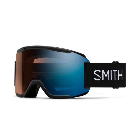 Smith 24/25 Squad Goggles -  Black + ChromaPop™ Pro Photochromic Blue Mirror Lens