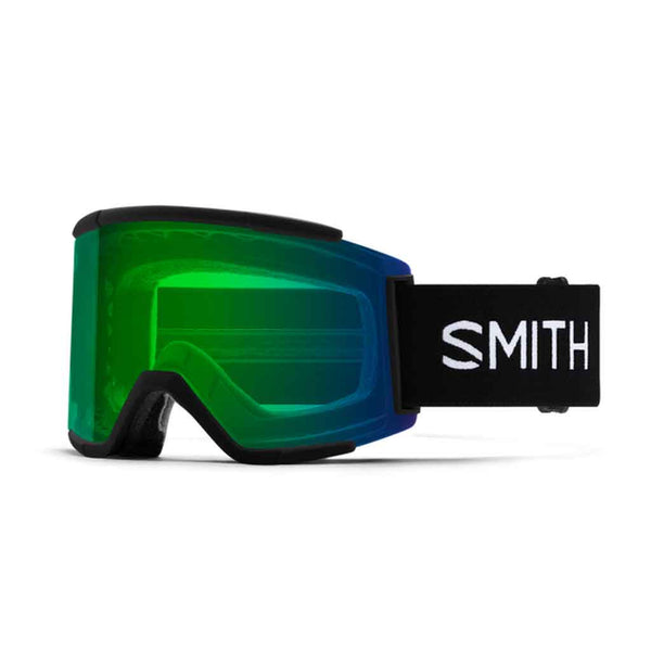 Smith 24/25 Squad XL Low Goggles -  Black + ChromaPop™ Everyday Green Mirror Lens