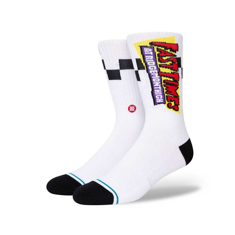 Stance x Fast Times Gnarly Sock - White