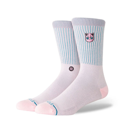 Stance Jigglypuff Crew Sock - Pink