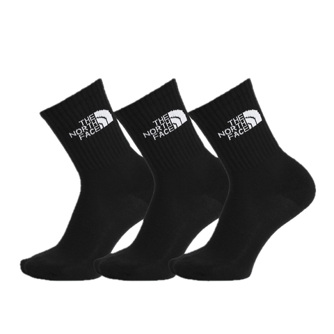 The North Face 3P Everyday Standard Crew Sock - TNF Black JK3